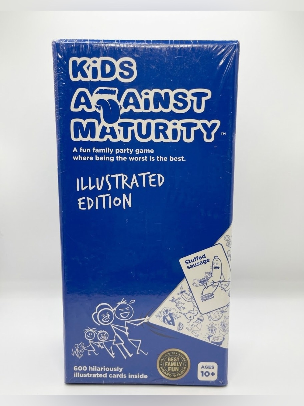 NWT Kids Against Maturity Illustrated Edition Family Card Game Sealed 600 Cards